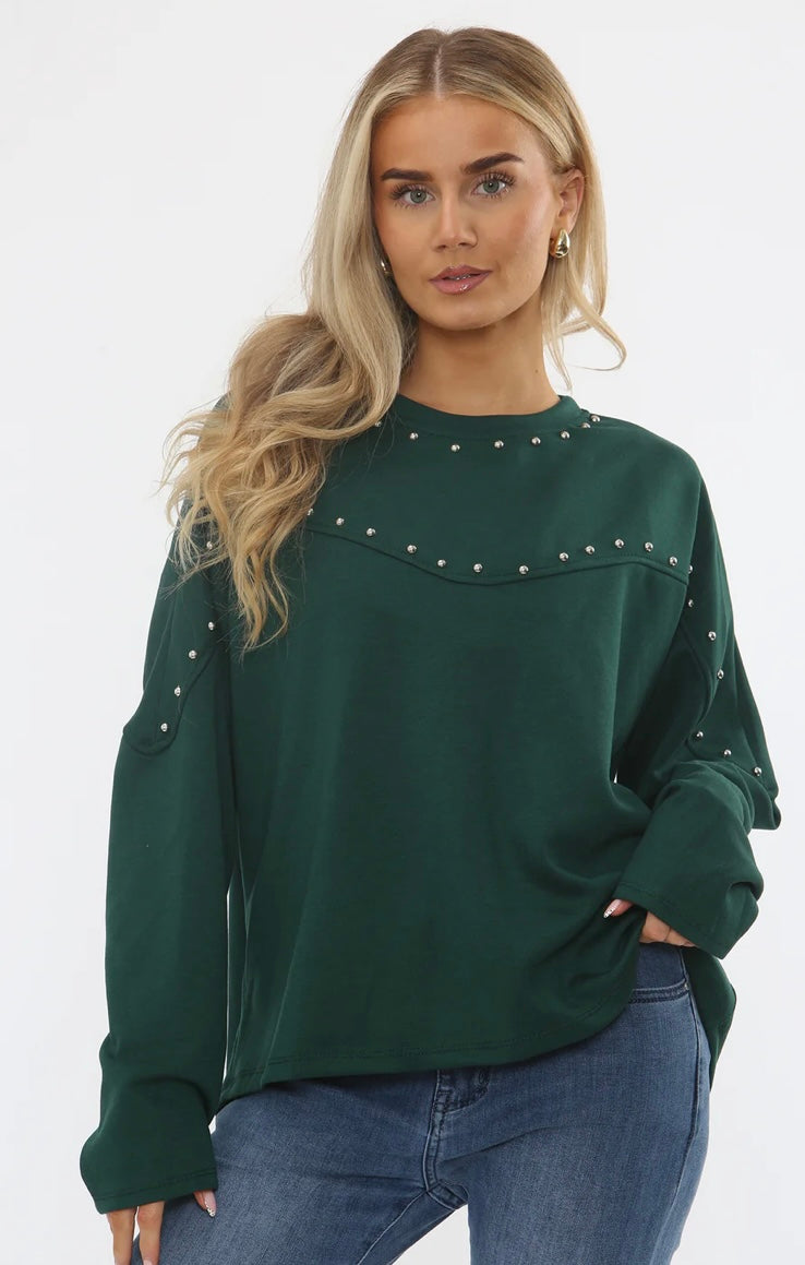 STUD DETAIL JUMPER