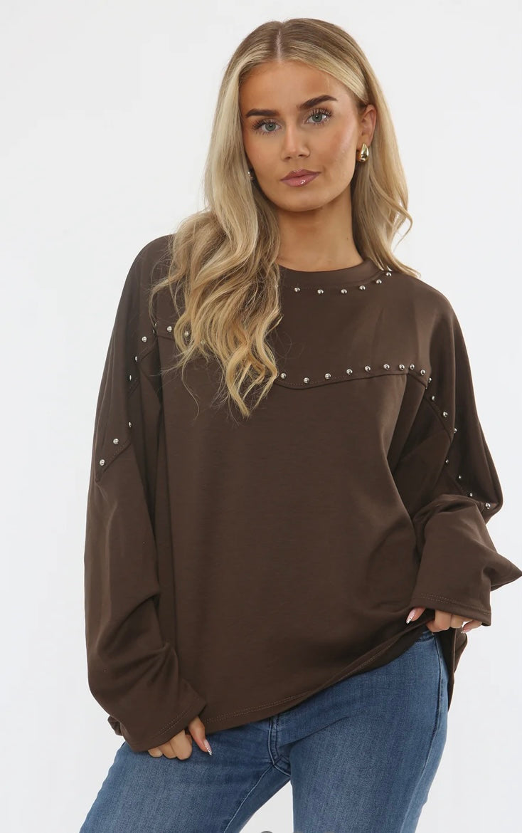 STUD DETAIL JUMPER