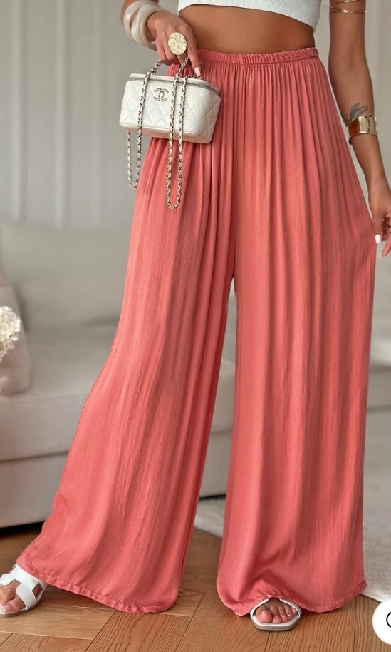 ESHA WIDE LEG TROUSERS